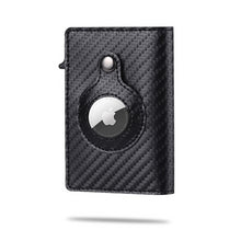 Load image into Gallery viewer, 2021 For Apple Airtag Wallet Men Carbon Fiber Fashion Id Credit Card
