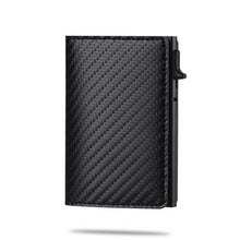 Load image into Gallery viewer, 2021 For Apple Airtag Wallet Men Carbon Fiber Fashion Id Credit Card
