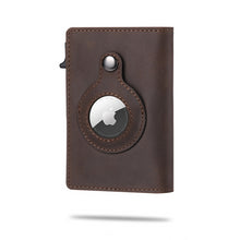 Load image into Gallery viewer, 2021 For Apple Airtag Wallet Men Carbon Fiber Fashion Id Credit Card
