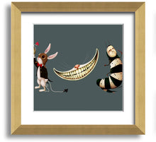 Load image into Gallery viewer, Alice In Wonderland Rabbit Cat And Caterpillar
