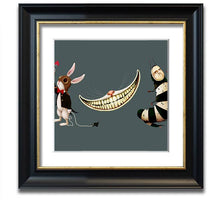 Load image into Gallery viewer, Alice In Wonderland Rabbit Cat And Caterpillar
