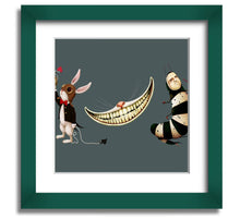 Load image into Gallery viewer, Alice In Wonderland Rabbit Cat And Caterpillar
