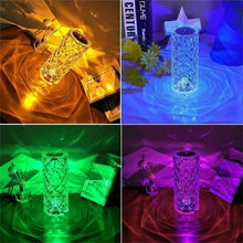 Load image into Gallery viewer, Rechargeable Led Lamp Usb Crystal Table - Table Lamp 16 Colors Usb
