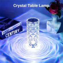 Load image into Gallery viewer, Rechargeable Led Lamp Usb Crystal Table - Table Lamp 16 Colors Usb
