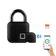 Load image into Gallery viewer, Fingerprint Padlock Tuya Bluetooth Waterproof Smart Padlock Cabinet
