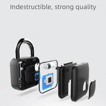 Load image into Gallery viewer, Fingerprint Padlock Tuya Bluetooth Waterproof Smart Padlock Cabinet
