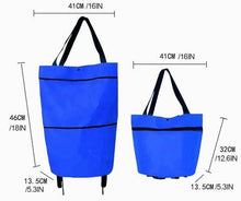 Load image into Gallery viewer, Trolley Shopping Bag Wheels | Shopping Cart Bag Wheels | Trolley Bag
