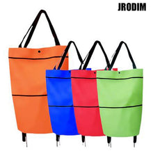 Load image into Gallery viewer, Trolley Shopping Bag Wheels | Shopping Cart Bag Wheels | Trolley Bag
