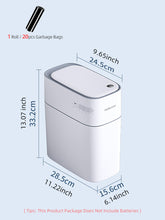 Load image into Gallery viewer, Joybos Automatic Bagging Sensor Trash Can, 14l Home Toilet Kitchen
