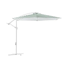 Load image into Gallery viewer, Striped Outdoor Umbrella For Garden Patio Green And White Stripe
