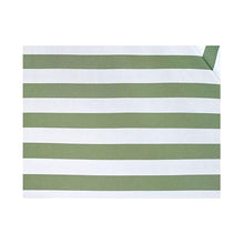 Load image into Gallery viewer, Striped Outdoor Umbrella For Garden Patio Green And White Stripe
