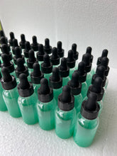 Load image into Gallery viewer, 24 PACK OF 1oz TEAL GLASS DROPPER BOTTLES
