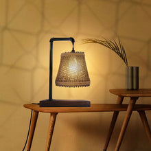 Load image into Gallery viewer, Industrial Vintage Ratio E27 Bedside Table Lamp Light Cage LED Bulb
